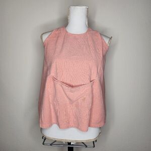 World Market Girls 20.5" X 23.5" Pink Apron Cotton Canvas